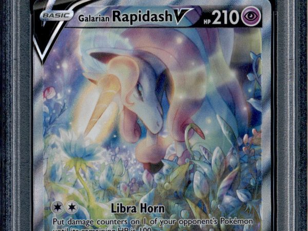Galarian Rapidash V - 168/198 - PSA 10 - Alt Art - Chilling Reign - Pokemon - 30123