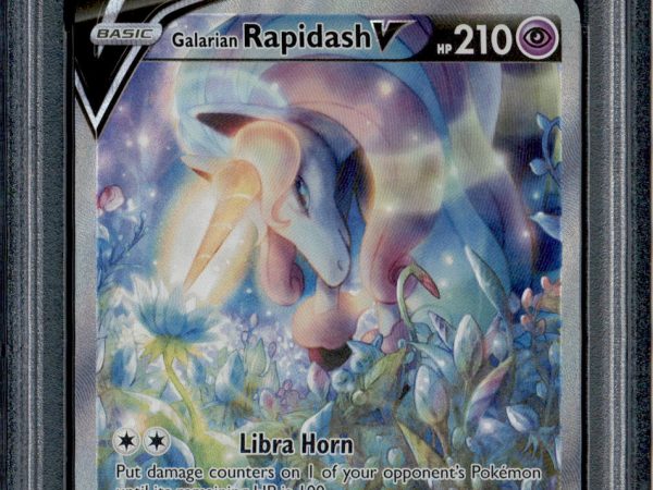 Galarian Rapidash V - 168/198 - PSA 10 - Alt Art - Chilling Reign - Pokemon - 30125
