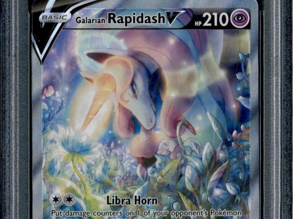 Galarian Rapidash V - 168/198 - PSA 10 - Alt Art - Chilling Reign - Pokemon - 30124