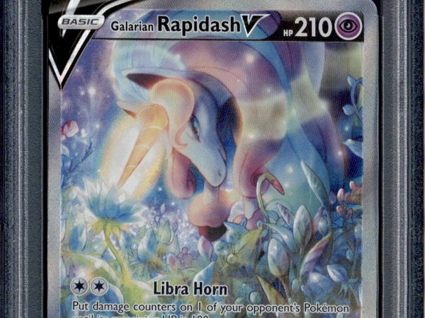 Galarian Rapidash V - 168/198 - PSA 10 - Alt Art - Chilling Reign - Pokemon - 30120