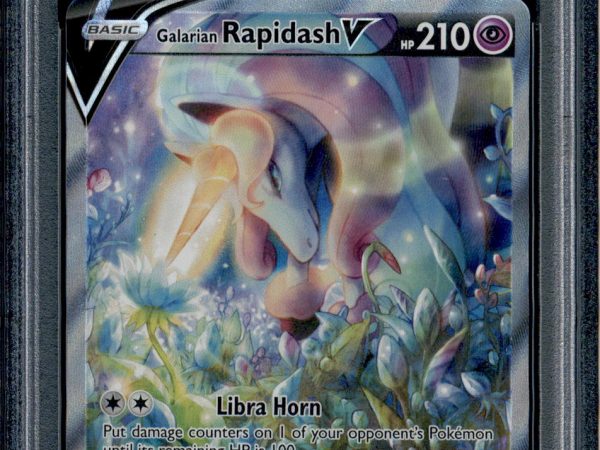 Galarian Rapidash V - 168/198 - PSA 10 - Alt Art - Chilling Reign - Pokemon - 30110