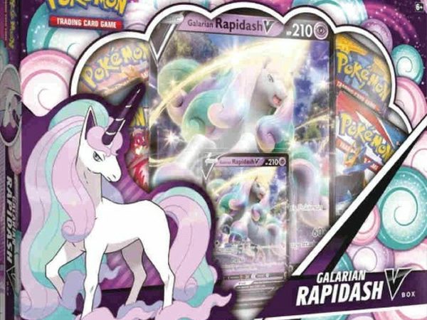 Galarian Rapidash V - Collection Box - Sealed - Pokemon - New