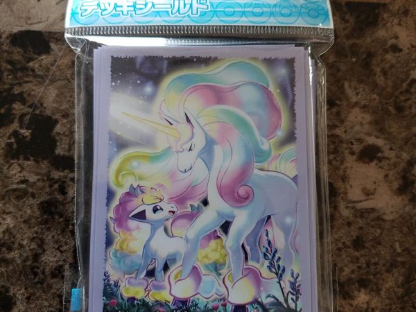 Galarian Rapidash & Ponyta - Pokemon Sleeves - 64 Sleeves - Japanese