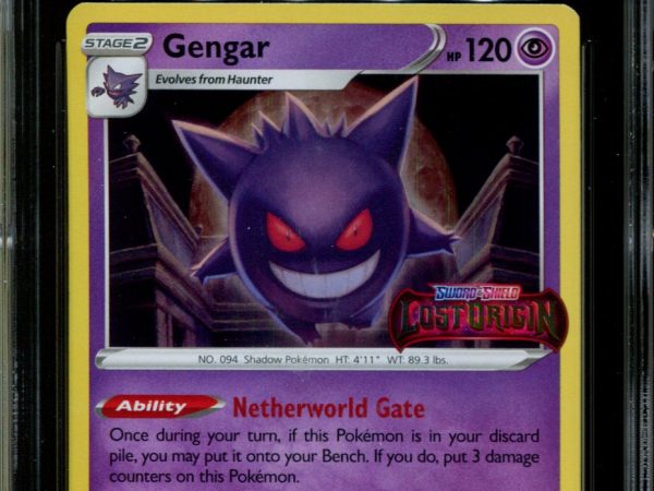Gengar - SWSH241 - CGC 9.5 - Prerelease Holo - Black Star Promos - Pokemon - 58087