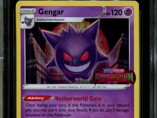 Gengar - SWSH241 - CGC 9.5 - Prerelease Holo - Black Star Promos - Pokemon - 58081