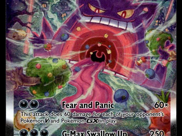 Gengar Vmax - 271/264 - NM - Alt Art - Fusion Strike - Pokemon - C2-2