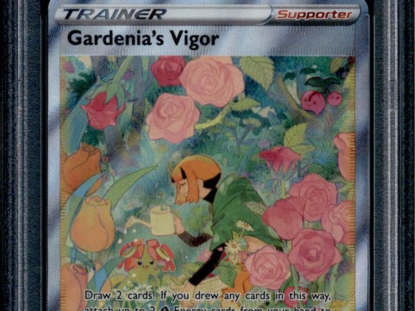 Gardenia's Vigor - GG61/GG70 - PSA 9 - Full Art - Crown Zenith - Pokemon - 68764