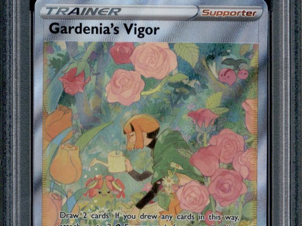 Gardenia's Vigor - GG61/GG70 - PSA 10 - Full Art - Crown Zenith - Pokemon - 68875