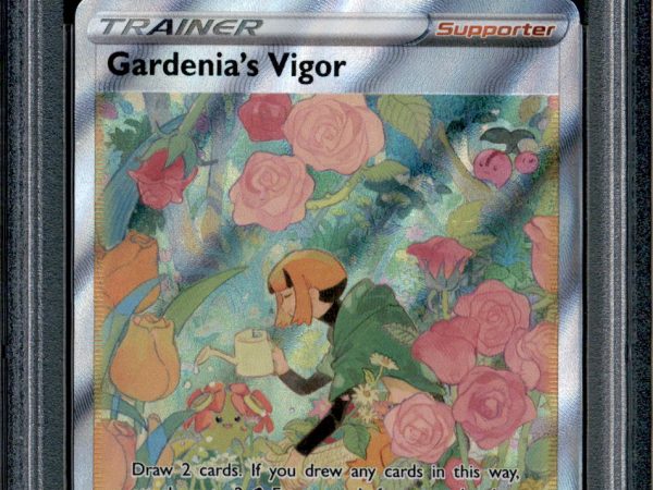 Gardenia's Vigor - GG61/GG70 - PSA 10 - Full Art - Crown Zenith - Pokemon - 73333
