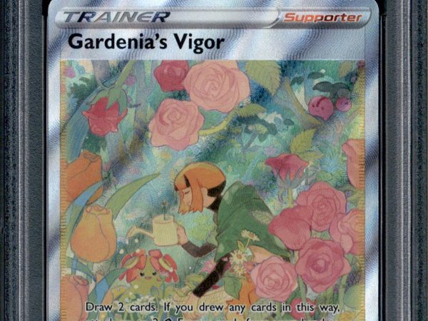 Gardenia's Vigor - GG61/GG70 - PSA 10 - Full Art - Crown Zenith - Pokemon - 68874