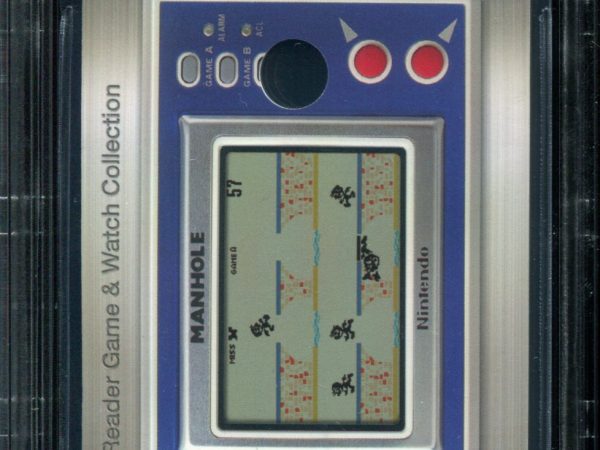 Game & Watch Manhole - BGS 8.5 - Hole-Punched - E-reader - Nintendo - 44783