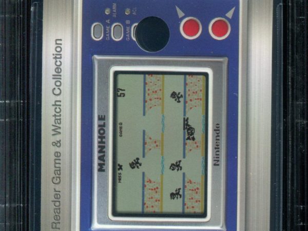 Game & Watch Manhole - BGS 7.5 - Hole-Punched - E-reader - Nintendo - 44785