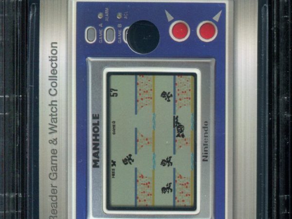 Game & Watch Manhole - BGS 8.5 - Hole-Punched - E-reader - Nintendo - 44786