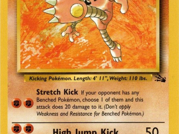 Hitmonlee (22/62) [Fossil Unlimited]