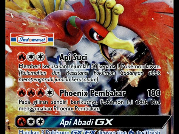 Ho-oh GX - 005/SM-P - NM - Indonesian Gym - Promo - Pokemon - B1-24
