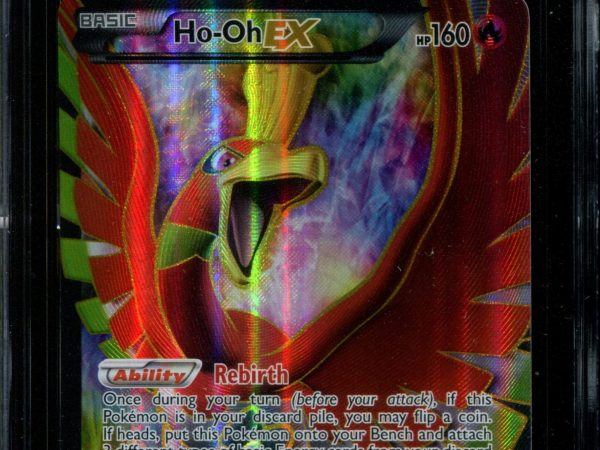 Ho-oh EX - 119/124 - CGC 7.5 Near Mint+ - Dragons Exalted - 02010