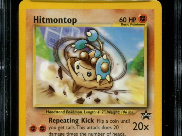 Hitmontop - 37 - CGC 9 - Black Star Promo - Pokemon - 54195