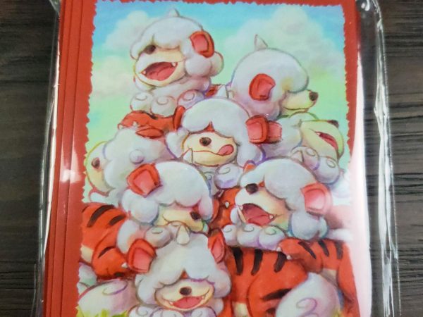 Hisuian Growlithes Sleeping - Set of 64 Sleeves - Japanese - Pokemon Center
