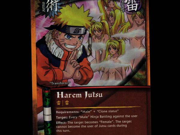 Harem Jutsu - us002 - NM - 1st Edition - Foil - Naruto CCG - D4-204