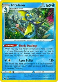 Inteleon - 058/202 (Cosmos Holo) [Miscellaneous Cards & Products]