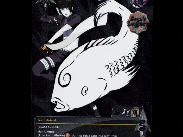 Ink Fish - 1386 - NM - Unlimited Foil - S24 - Naruto CCG - D3-119