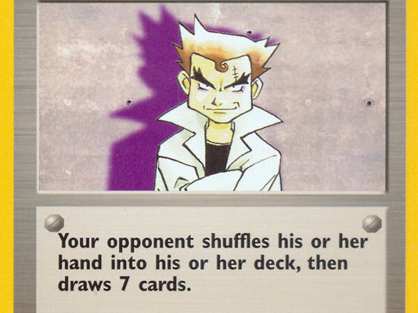 Imposter Professor Oak (102/130) [Base Set 2]
