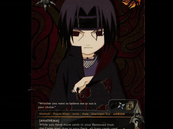 Itachi Uchiha - PR 073 - NM - Foil - Promo - Naruto CCG - E1-59