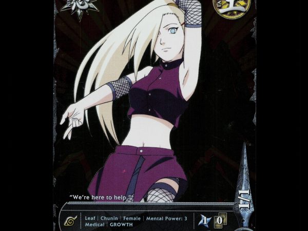 Ino Yamanaka - 1157 - NM - 1st Edition Foil - S21 - Naruto CCG - D4-13