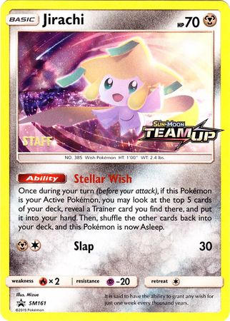 Jirachi (Staff) [SM Black Star Promos]