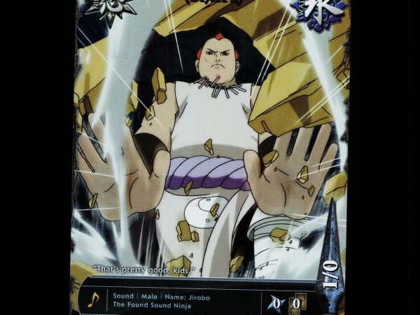 Jirobo (State 1) - 1262 - NM - 1st Edition Foil - S22 - Naruto CCG - D4-24