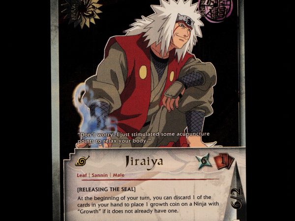 Jiraiya - 127 - NM - 1st Edition - Foil - Naruto CCG - D4-339