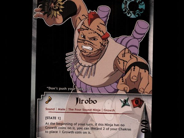 Jirobo - 251 - NM - 1st Edition - Foil - Naruto CCG - D4-211
