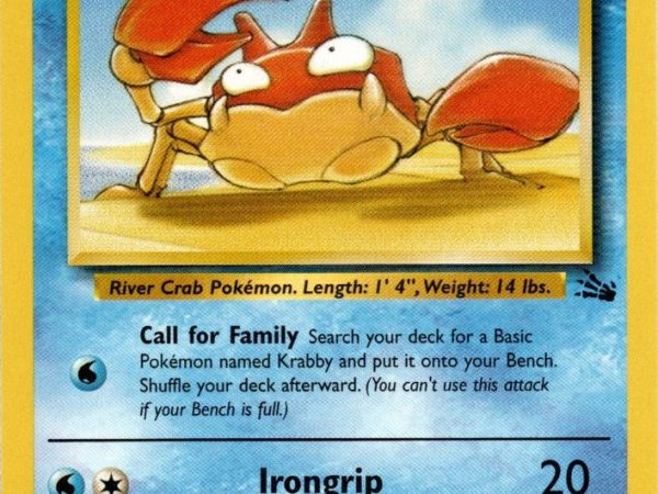 Krabby (51/62) [Fossil Unlimited]