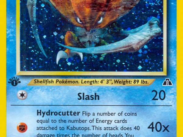 Kabutops (6/75) [Neo Discovery 1st Edition]
