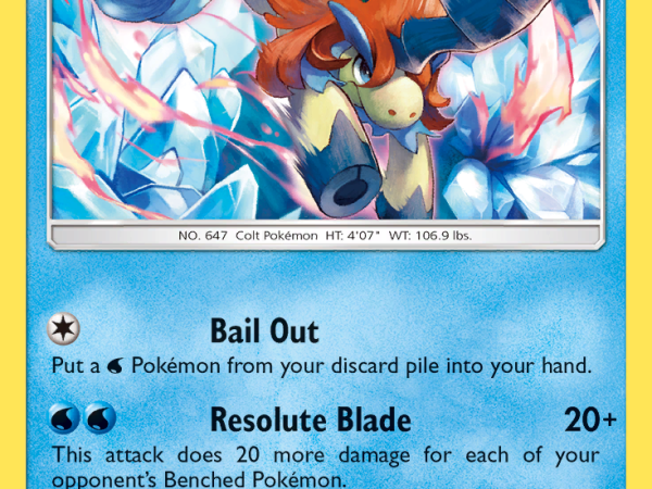 Keldeo (26/73) [Sun & Moon: Shining Legends]