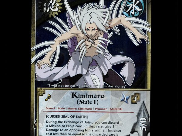 Kimimaro (State 1) - 1079 - NM - 1st Edition Foil - S20 - Naruto CCG - D4-5
