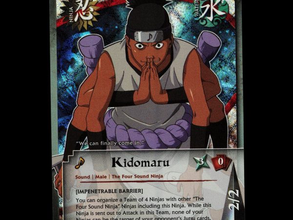 Kidomaru - 148 - NM - 1st Edition - Diamond Foil - Naruto CCG - D3-8