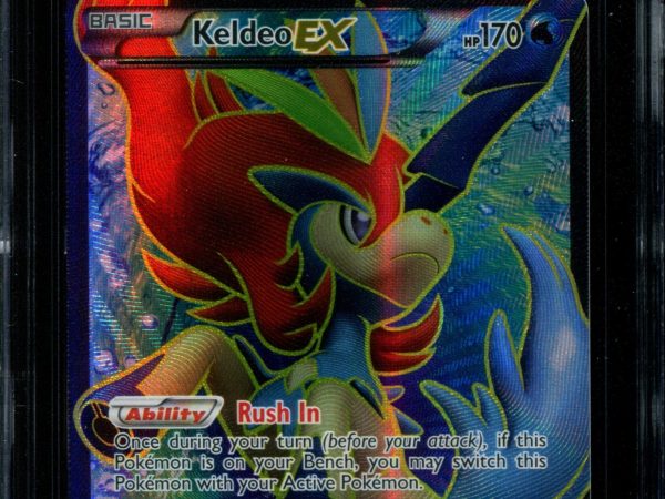 Keldeo EX - 142/149 - CGC 8.5 NM/Mint+ - Boundaries Crossed - 02015