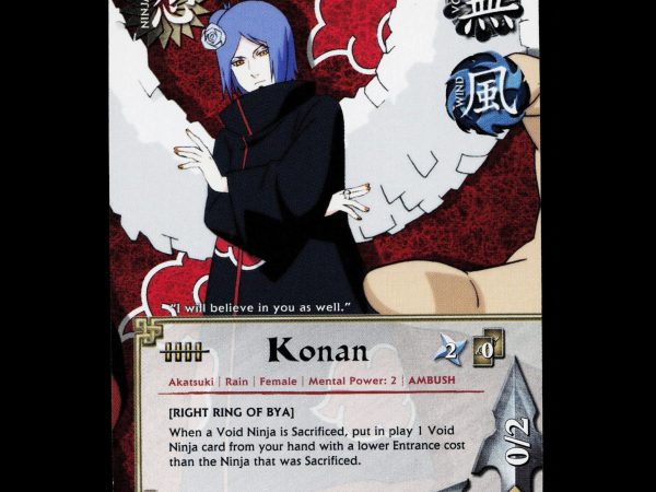 Konan - 1147 - NM - Non-Foil - S21 - Naruto CCG - E1-170
