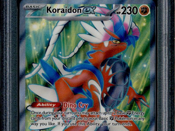 Koraidon ex - 231/198 - PSA 10 - Full Art - SVI - Pokemon - 56284