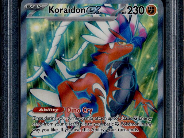 Koraidon ex - 231/198 - PSA 10 - Full Art - SVI - Pokemon - 56283