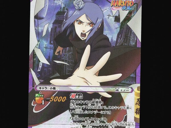 Konan - 27/77 - NM - Super Rare - Miracle Battle Carddass - Naruto - C1-55