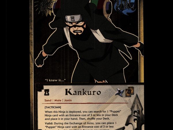 Kankuro - 461 - NM - 1st Edition - Foil - Naruto CCG - D4-290