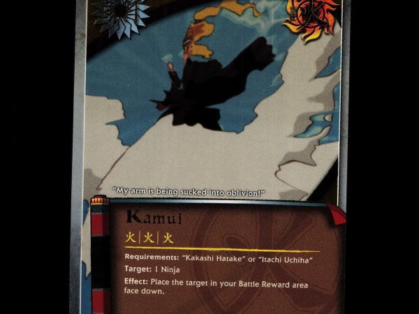 Kamui - 589 - NM - 1st Edition - Foil - Naruto CCG - D4-223