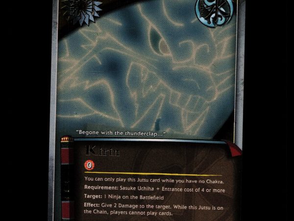 Kirin - 814 - NM - 1st Edition Foil - S21 - Naruto CCG - D4-7
