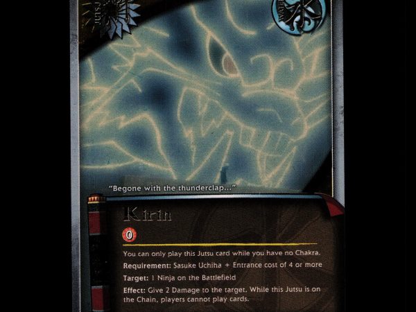 Kirin - 814 - NM - 1st Edition Foil - S21 - Naruto CCG - D4-8