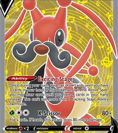 Kricketune V (Full Art) [SWSH05: Battle Styles]