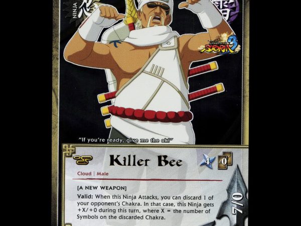 Killer Bee - 1643 - NM - Foil - S28 - Naruto CCG - E1-129