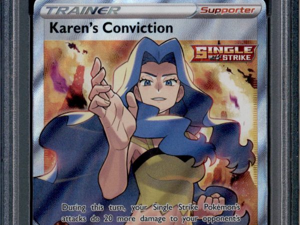 Karen's Conviction - 193/198 - PSA 10 - Full Art - Chilling Reign - Pokemon - 18197