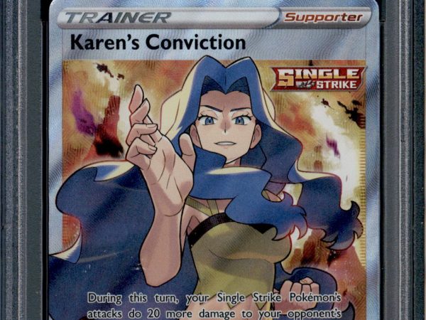 Karen's Conviction - 193/198 - PSA 10 - Full Art - Chilling Reign - Pokemon - 18199
